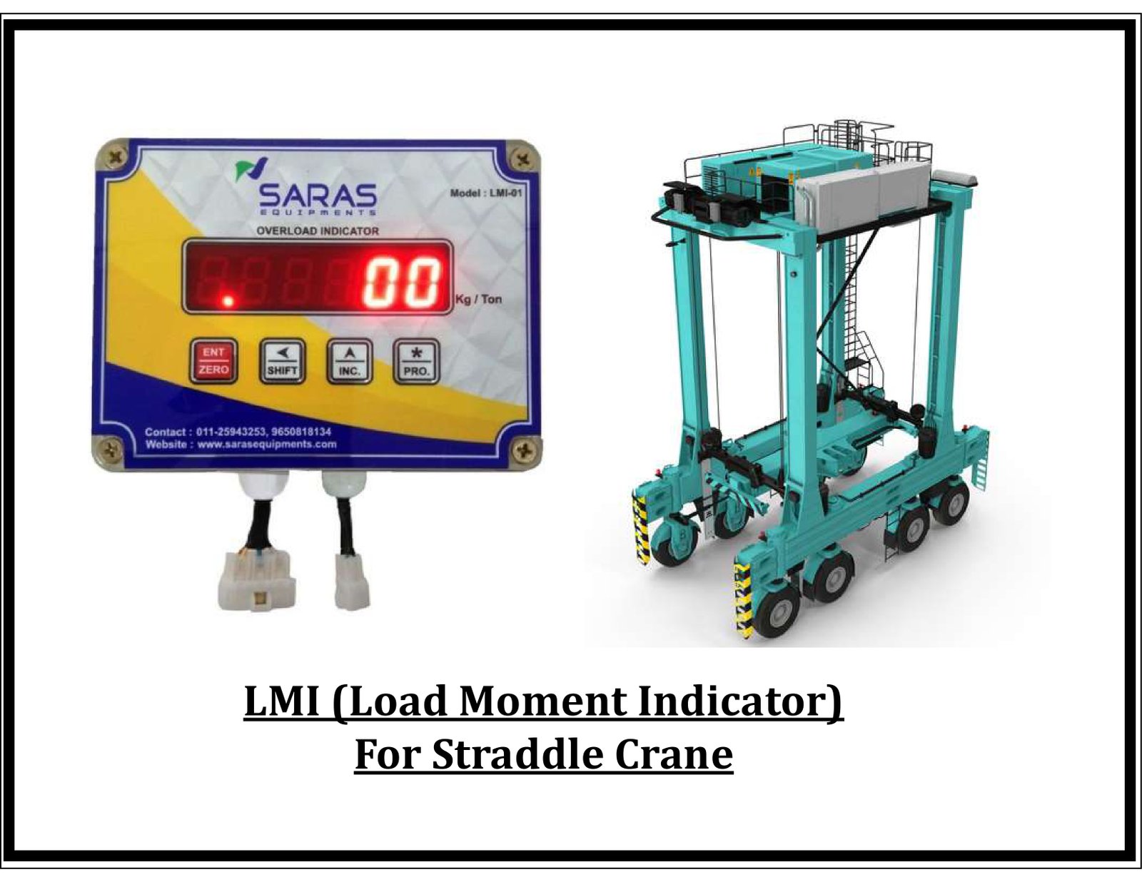 Automatic Safe Load Indicator For Hydra Crane Automatic Safe Load