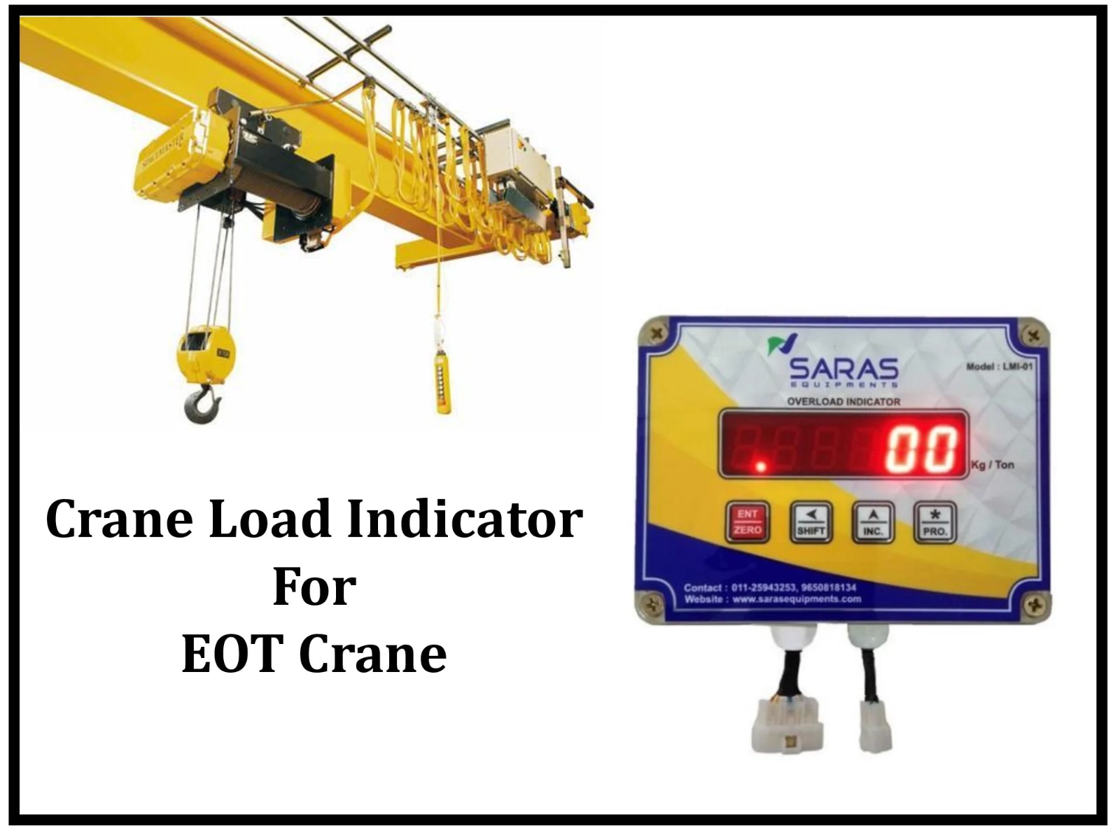 safe load load indicator for EOT