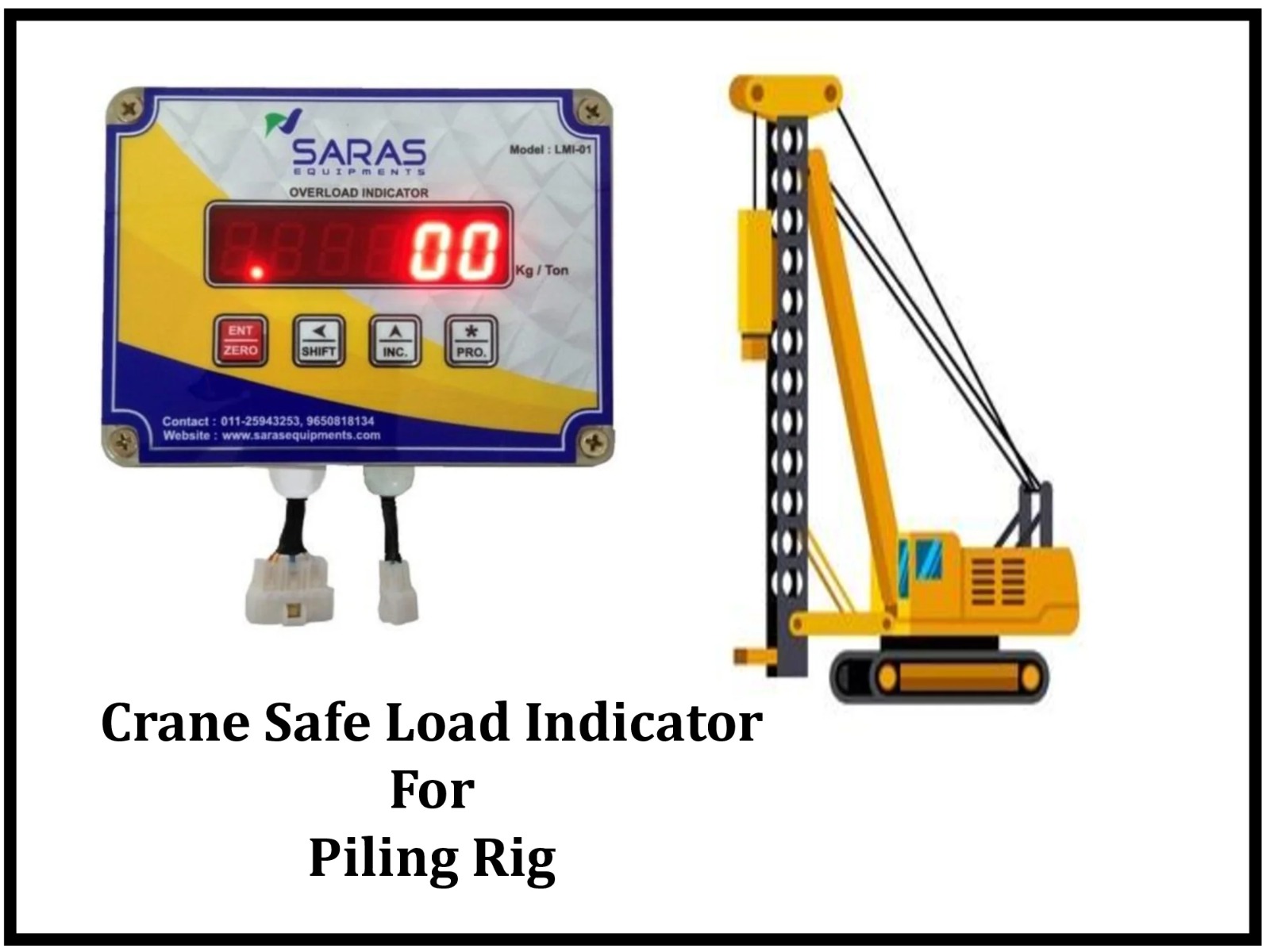 Safe Load Indicator for Rig Machine