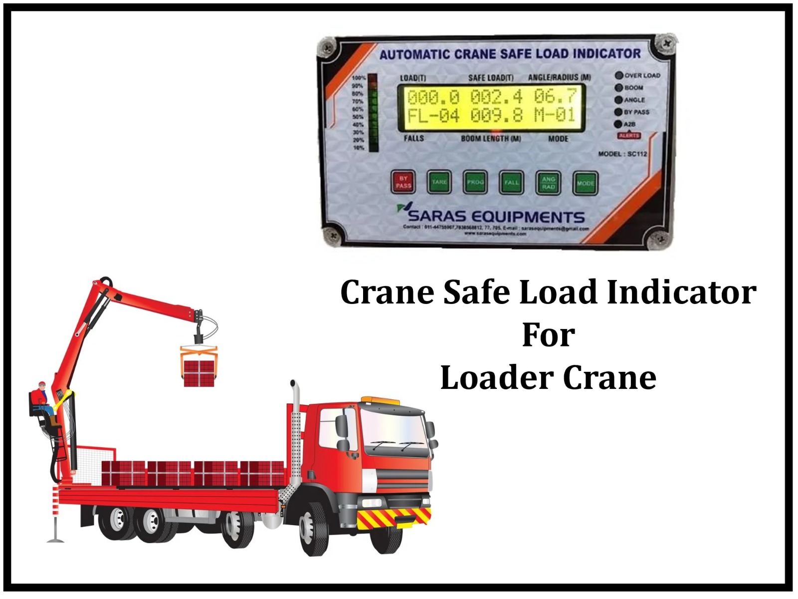 Crane Safe Load Indicator for Tower Crane in Bangalore