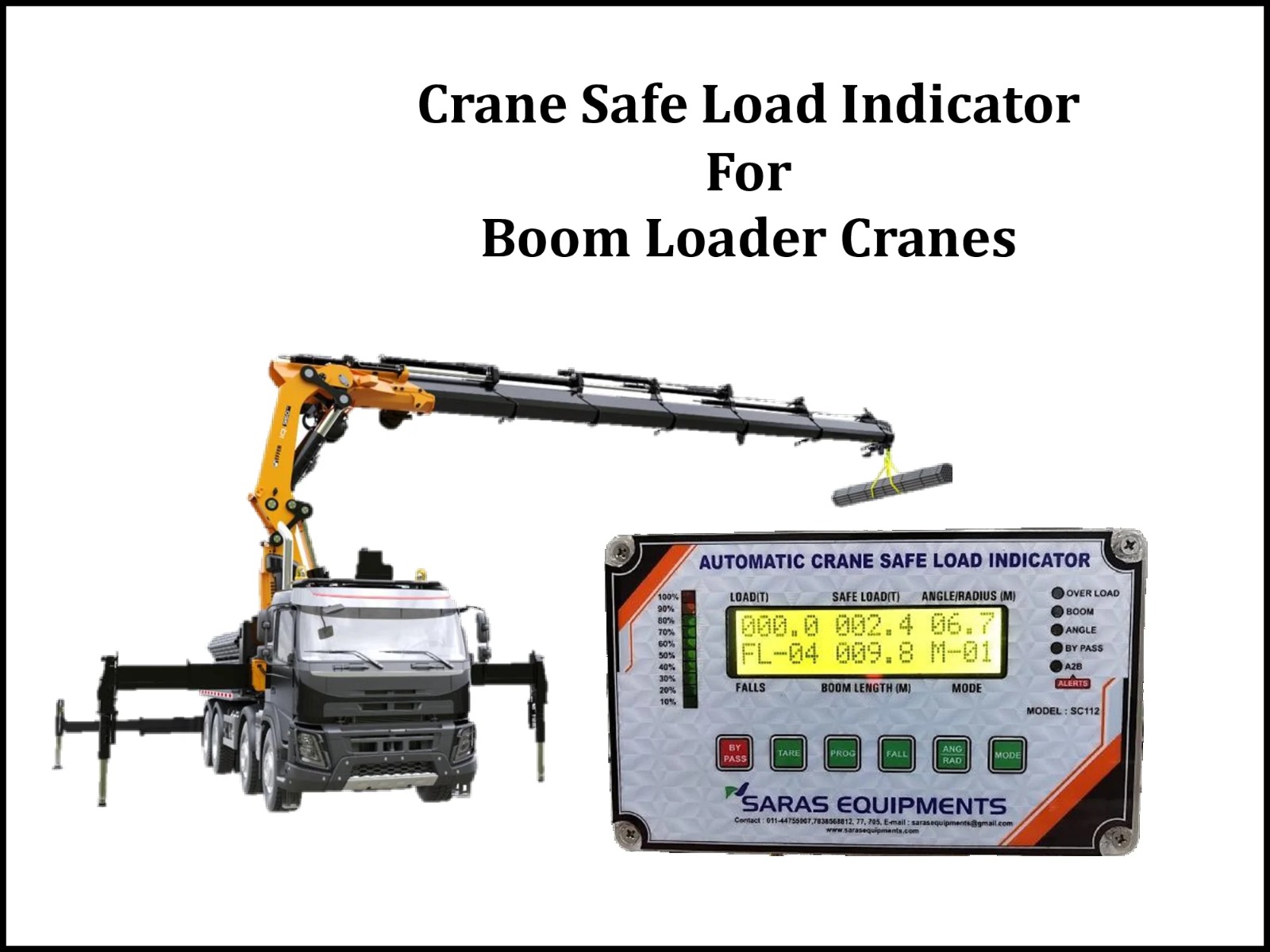 Crane Safe Load Indicator for Boom Loader Crane