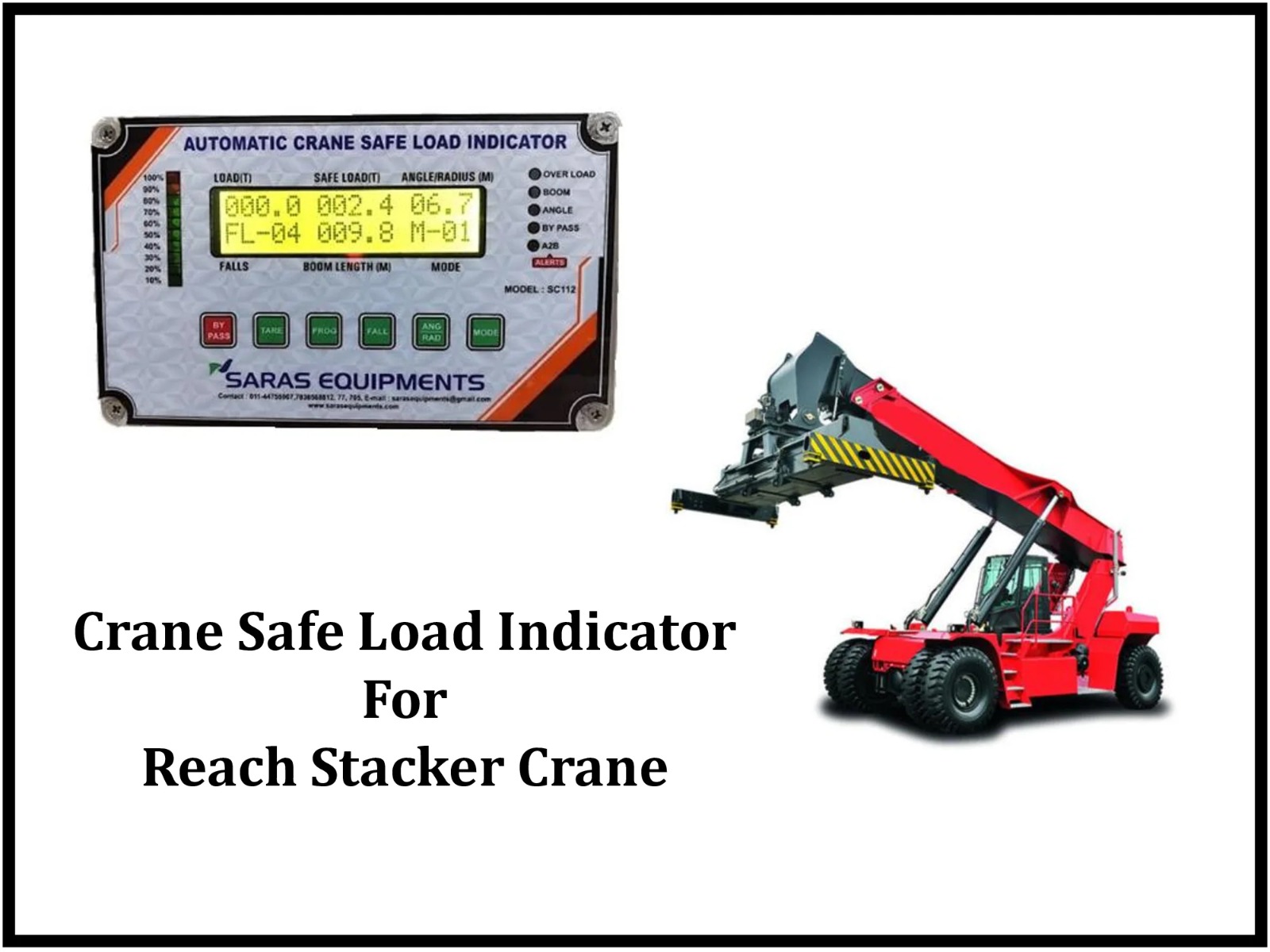 Crane Safe Load Indicator for Reach Stacker Crane