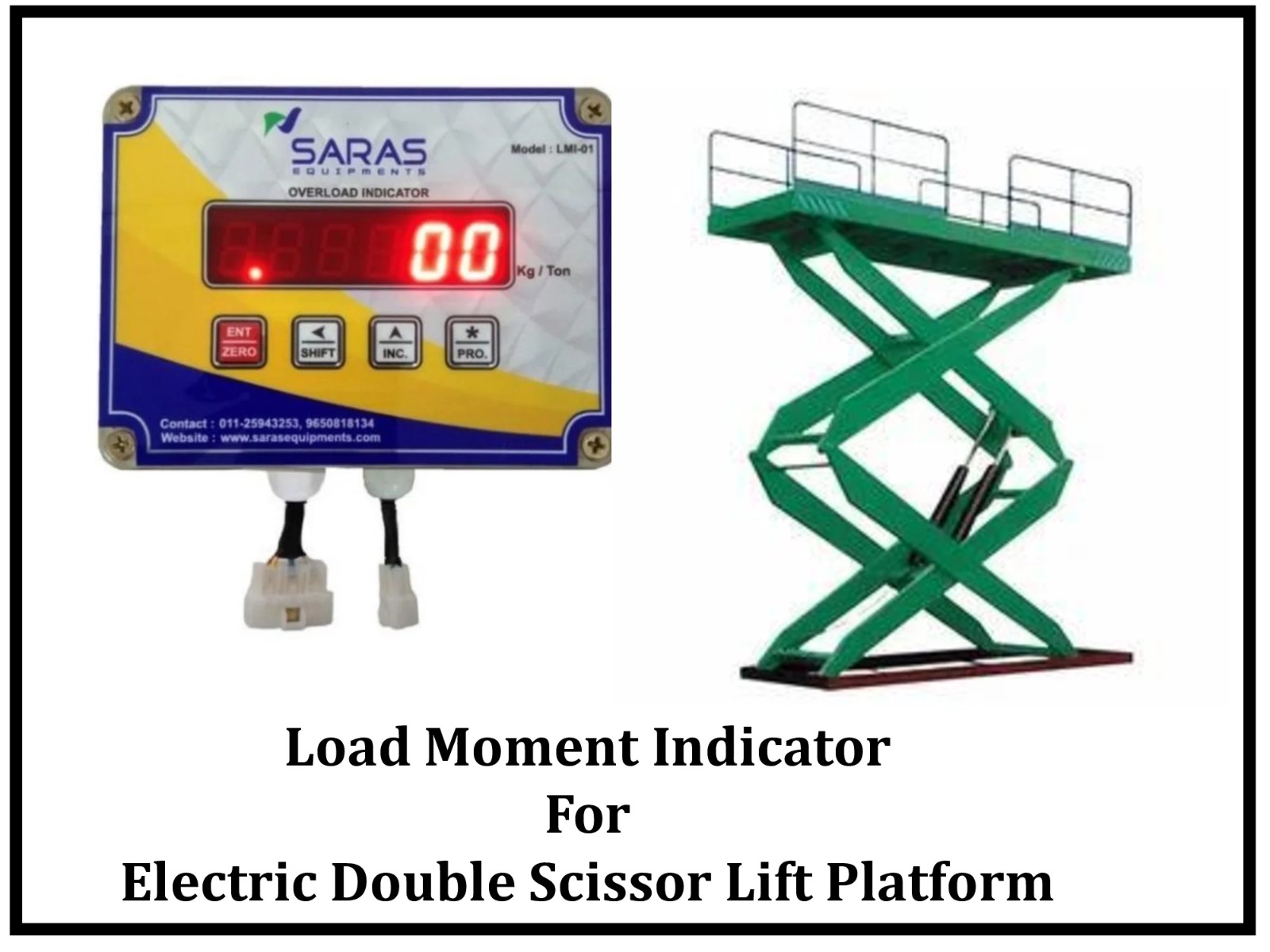 Load Moment Indicator for Electric Scissor Lift