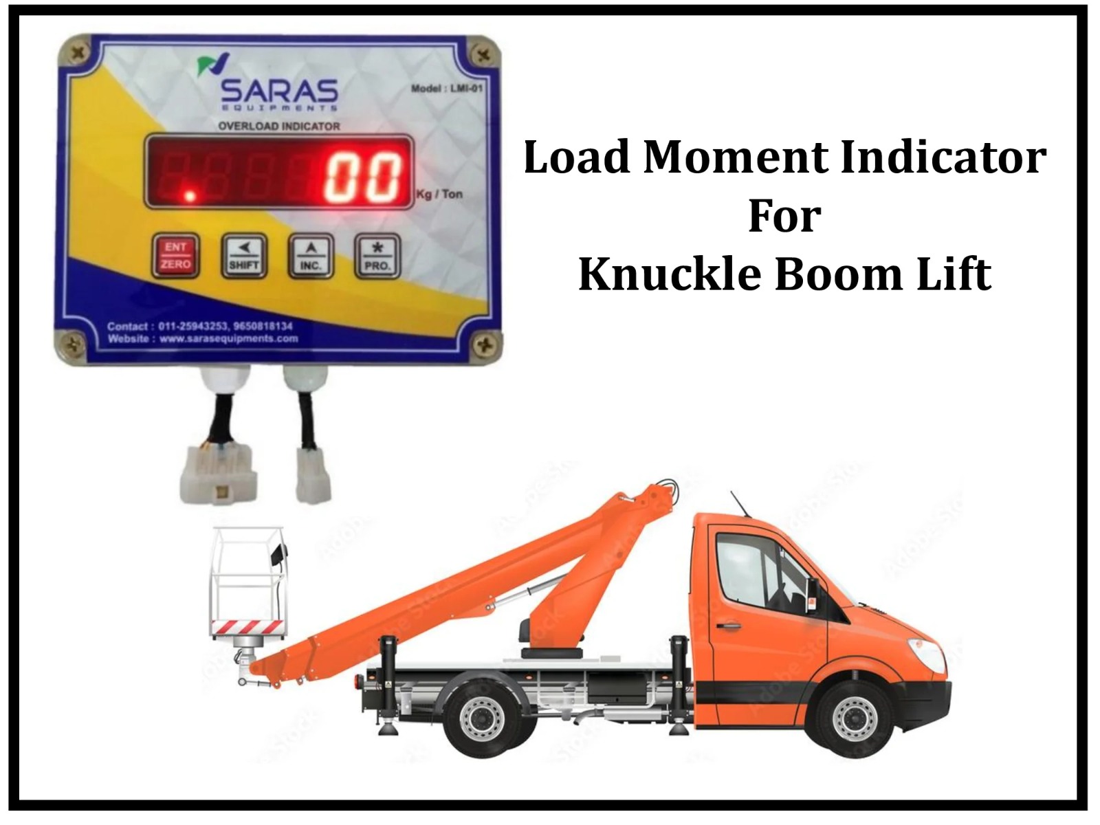 Load Moment Indicator For Knuckle Boom Lift