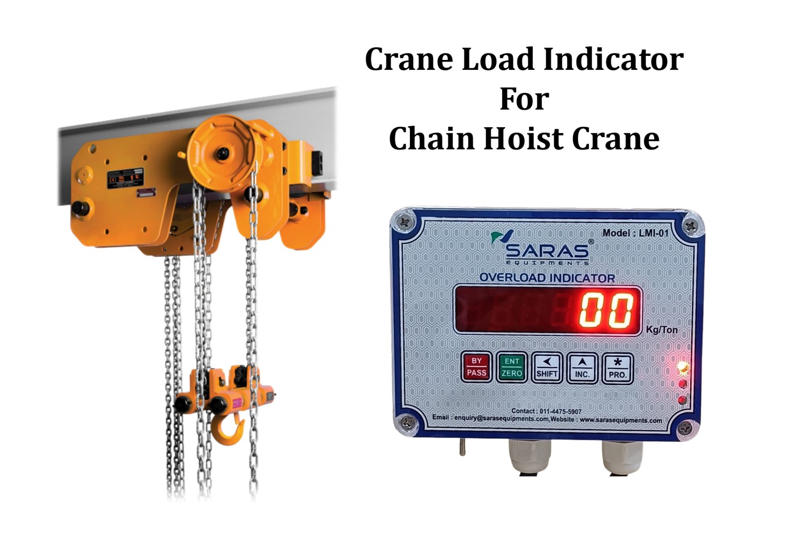 Load Moment Indicator for Chain Hoist Crane